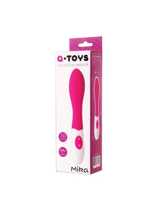 TOYFA A-Toys Изогнутый вибратор MIRA (10 режимов), вариант, фото 4