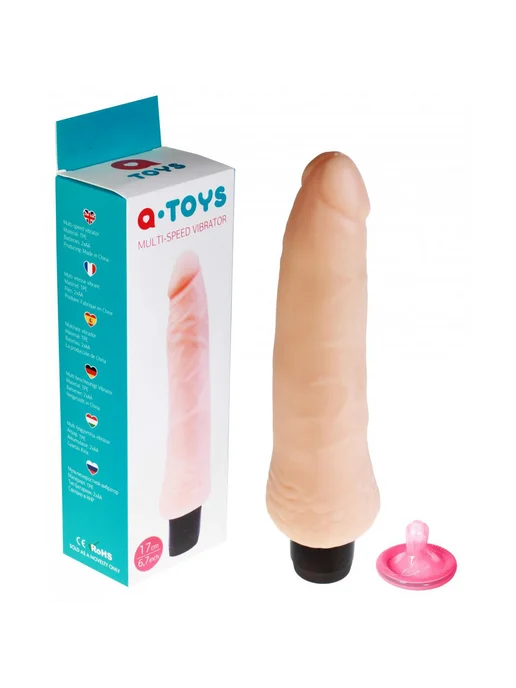 TOYFA A-Toys Реалистичный вибратор с многоскоростной вибрацией LANK, вариант, фото 2