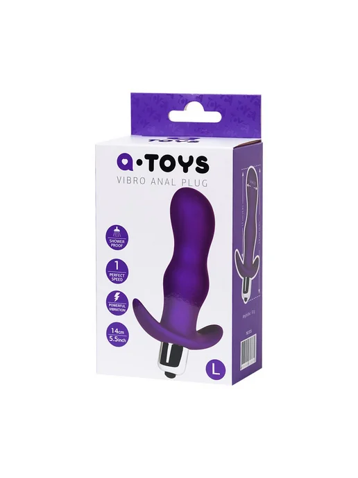 TOYFA A-Toys Анальная пробка с вибрацией A-Toys размер L 7 режимов, вариант, фото 3