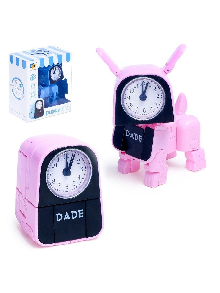 Часы будильник Dade Toys робот