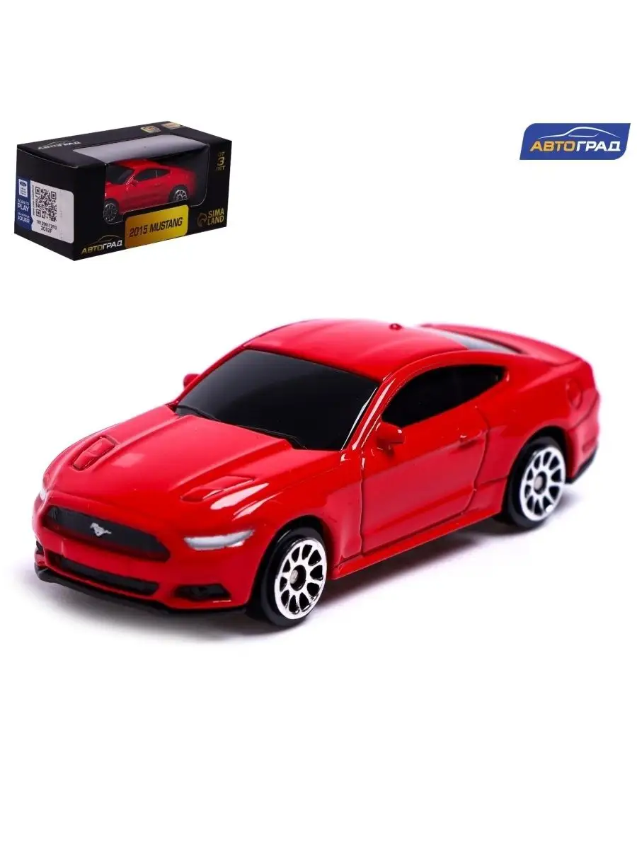 Машина металлическая FORD MUSTANG Автоград-TM 102937999 купить за 1 427 ₽ в  интернет-магазине Wildberries