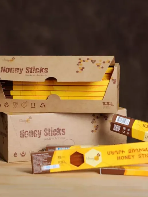 Honey.am Постные палочки с медом, 60 шт