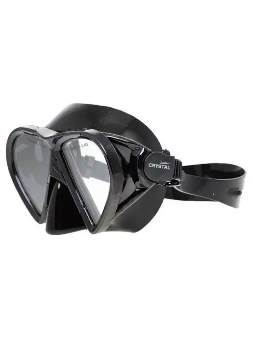 Marlin Маска для плавания CRYSTAL BLACK, дайвинг, черный, фото 3