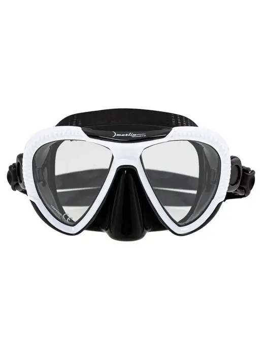 Marlin Маска для плавания QUARTZ, дайвинг, подводная охота, черный, фото 2