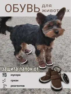 Обувь для собак на липучке cats&dogs 103095185 купить за 767 ₽ в интернет-магазине Wildberries