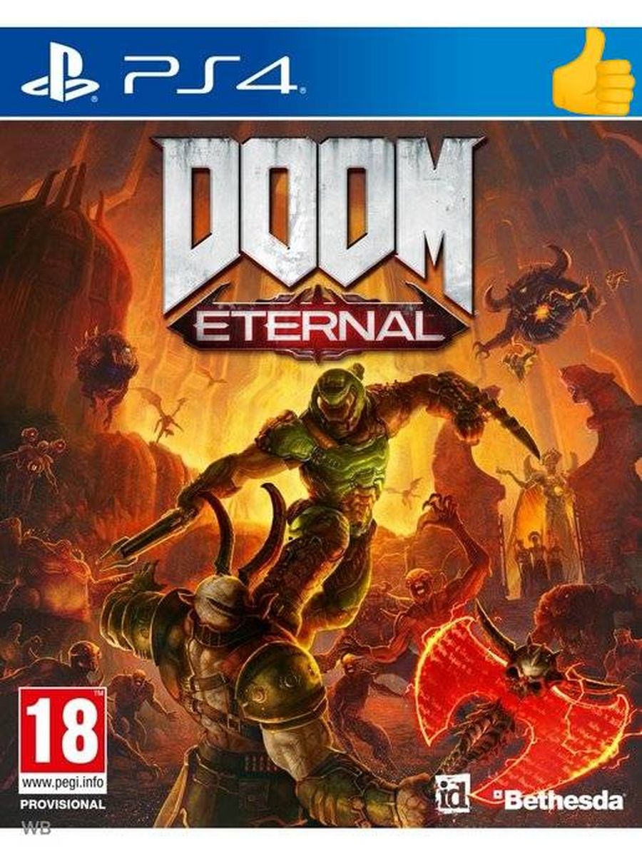 Doom Eternal PS4 - PS5, русская версия PlayStation 103126372 купить в  интернет-магазине Wildberries