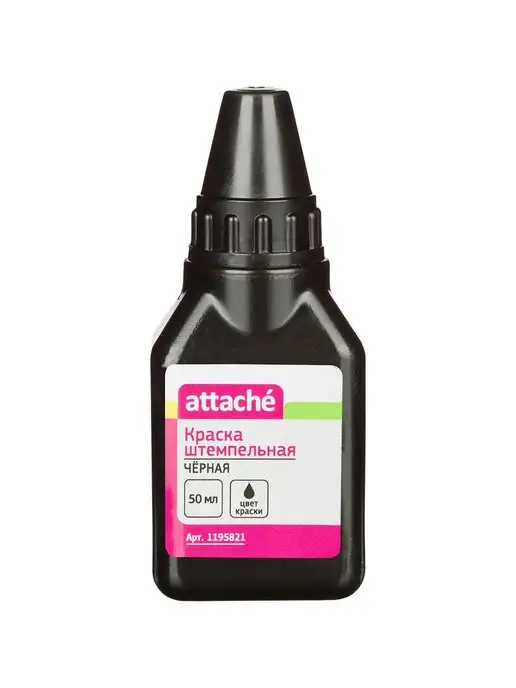Attache Краска штемпельная, черный