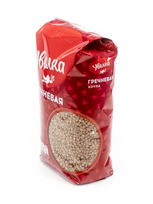 Увелка Гречка ядрица пропаренная 800г, 800 г, фото 3