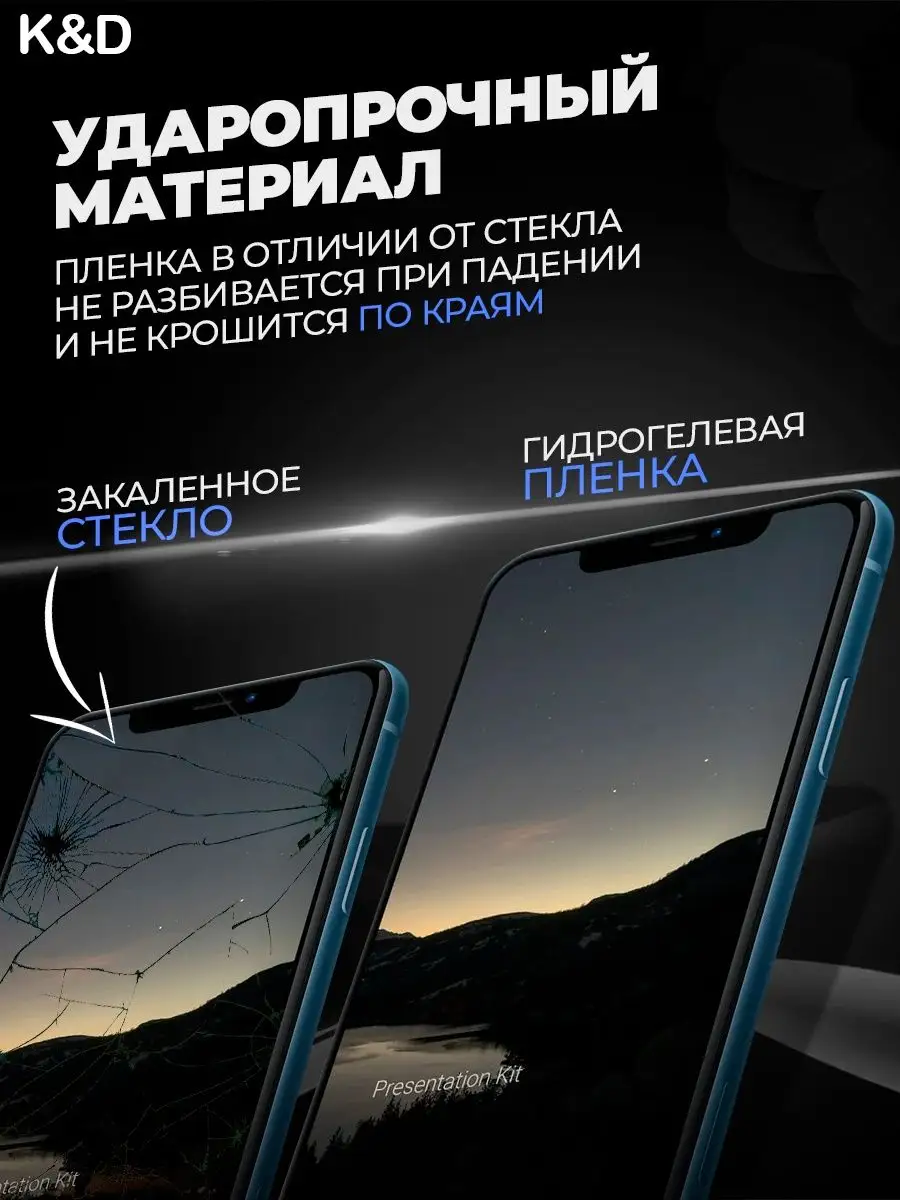 Защитная пленка для Xiaomi Redmi Note 9 Pro K&D 103191048 купить за 258 ₽ в  интернет-магазине Wildberries