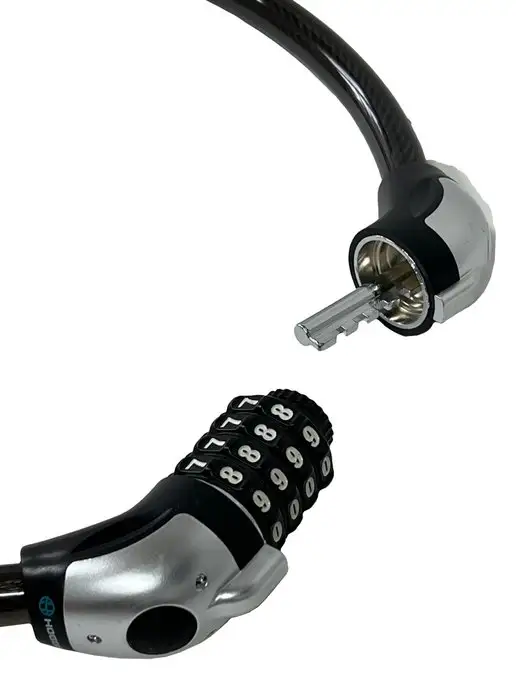 HOGGER Замок противоугонный кодовый 15х930mm, черный, фото 3