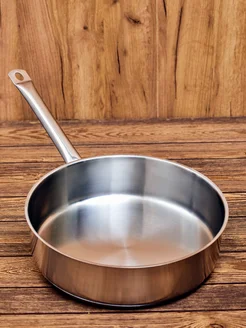 Сковородка из нержавеющей стали, 32 см Hascevher 103210225 купить за 3 738 ₽ в интернет-магазине Wildberries