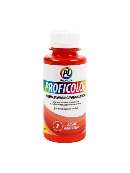 Profilux Колер универсальный Proficolor 07 алый 100 мл, 100 мл, фото 5