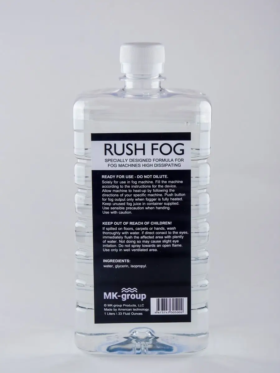 Жидкость для дым машины генератора дыма Rush Fog Дым машины жидкость  генератора тумана 103304193 купить за 1 817 ₽ в интернет-магазине  Wildberries