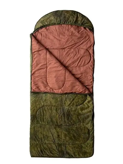 Forest camp Спальный мешок туристический, зеленый, фото 4