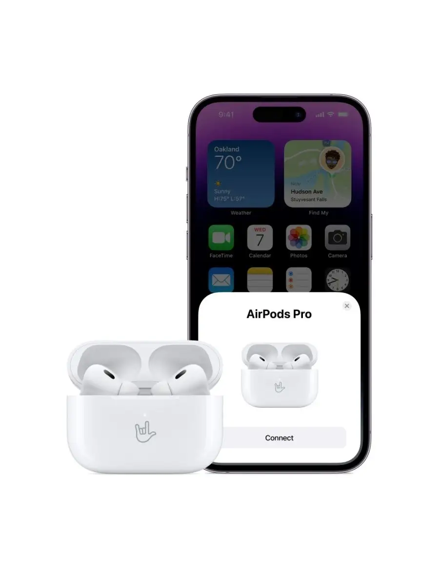 Наушники Apple AirPods Pro 2 Apple 103324608 купить в интернет-магазине  Wildberries