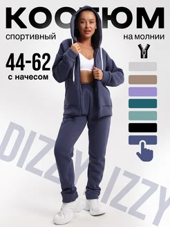 Спортивный костюм теплый с начесом на молнии DIZZYLIZZY 103326104 купить за 4 142 ₽ в интернет-магазине Wildberries