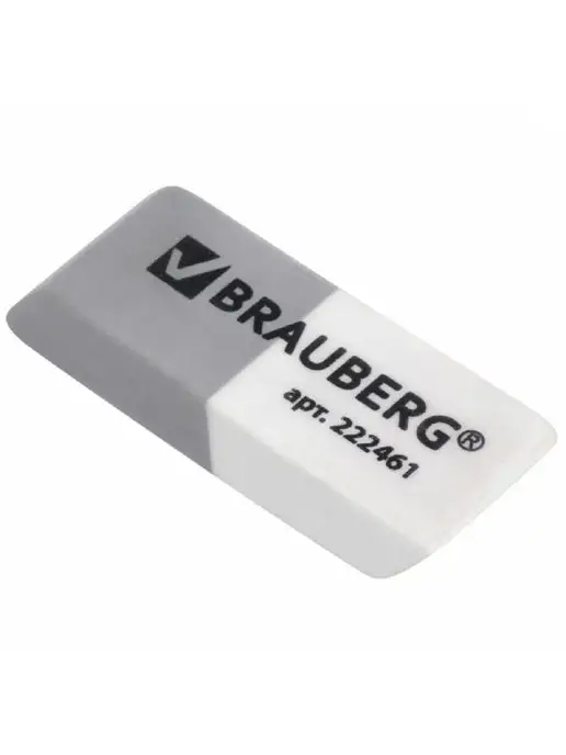 Brauberg Ластик прямоугольный размер 41х14х8 мм, 41x14x8 мм, фото 3