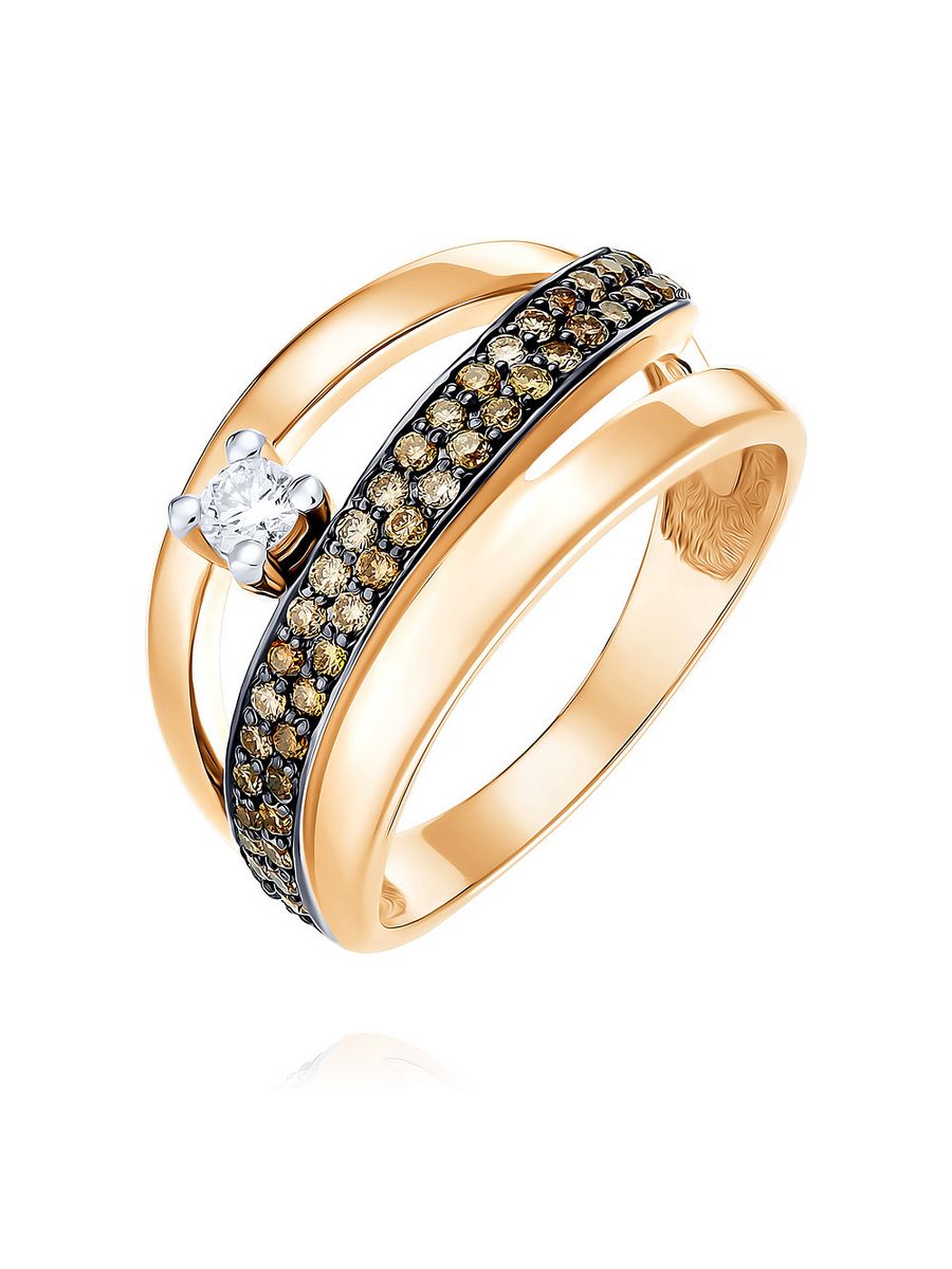 Золотое кольцо адамас. Адамас кольцо с бриллиантом золото 585. Кольцо с бриллиантом красное золото Адамас. Кольцо из красного золота 585 пробы.