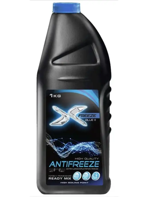 X-FREEZE Антифриз G-11 синий 1кг, 1 кг