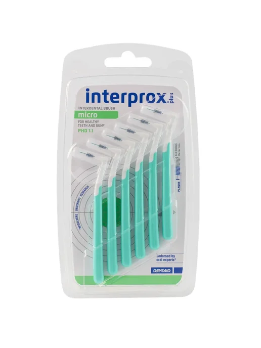 Vitis Ершики для зубов межзубные Interprox Plus Micro PHD 1.1, вариант, фото 4