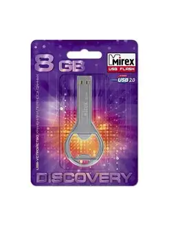 Флеш накопитель флешка 8ГБ Corner Key Mirex 103420836 купить за 895 ₽ в интернет-магазине Wildberries