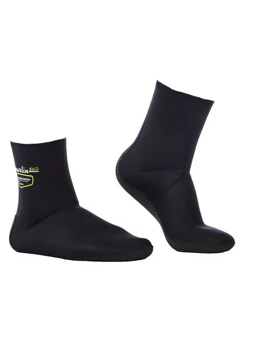 Marlin Носки неопреновые ANATOMIC KEVTEX ECO 7 мм, черный, фото 3