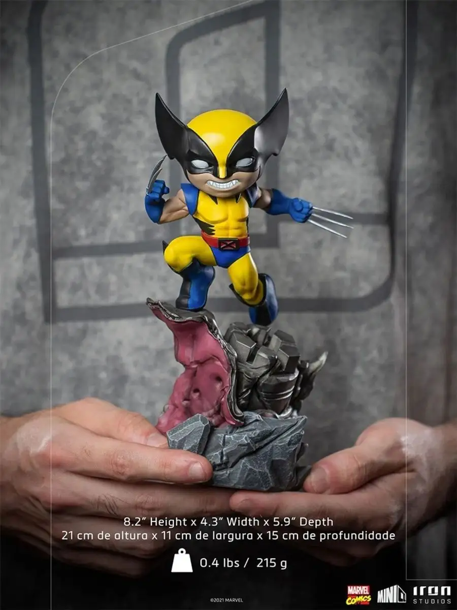 Коллекционная фигурка Marvel X-Men Wolverine Minico Iron Studios 103471426  купить за 1 726 ₽ в интернет-магазине Wildberries