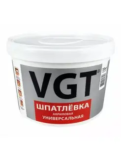 шпатлевка универсальная, акриловая (18кг) VGT 103478451 купить за 2 297 ₽ в интернет-магазине Wildberries