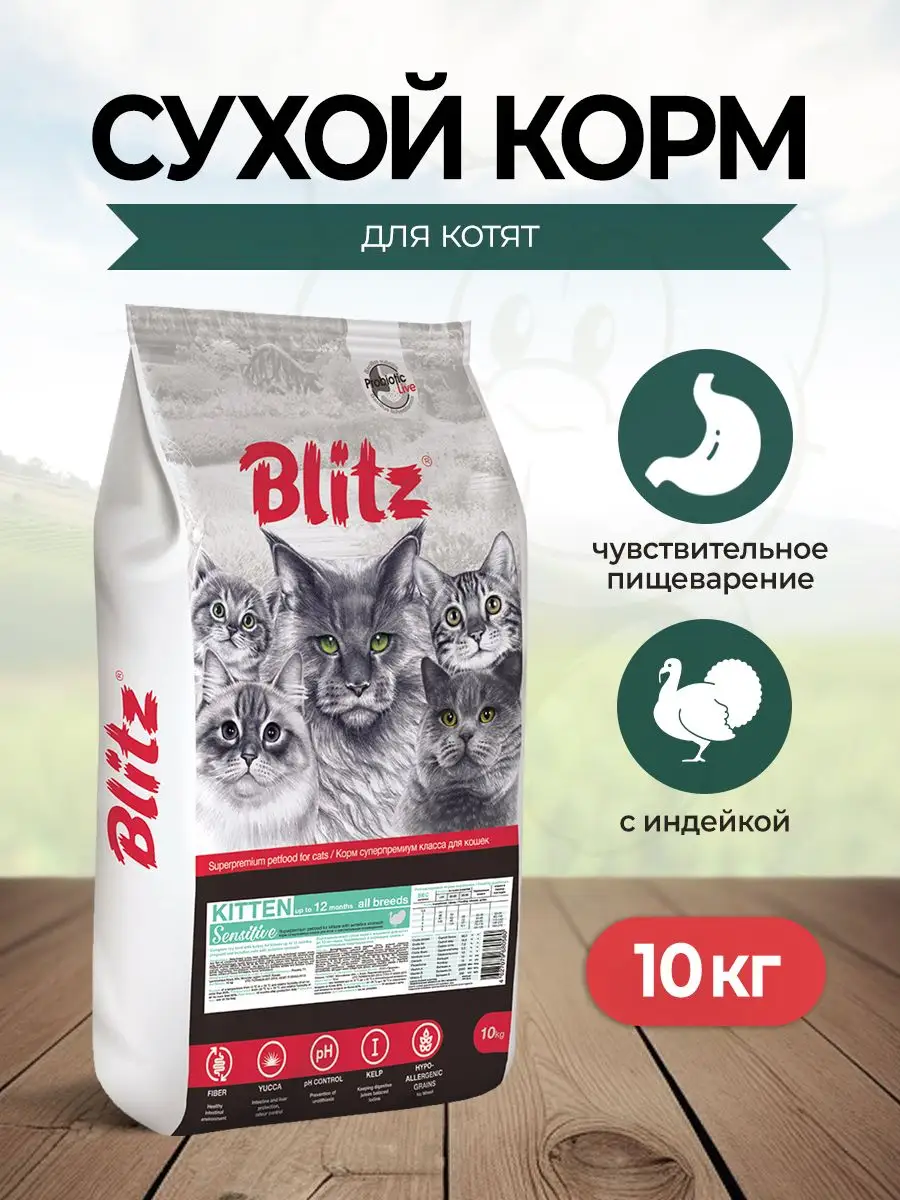 Blitz Корм Для Котят Купить В Калининграде