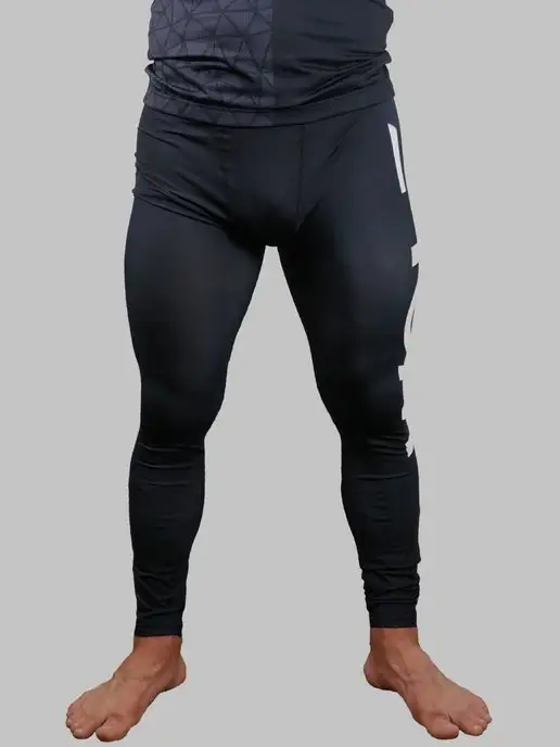 wolf sportswear Компрессионные штаны Тайтсы, черный, фото 2