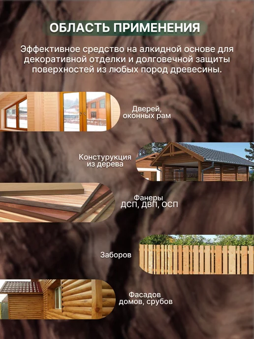 dufa Декоративная пропитка для дерева Woodtex дуб 0,9 л, 0,9 л, фото 2