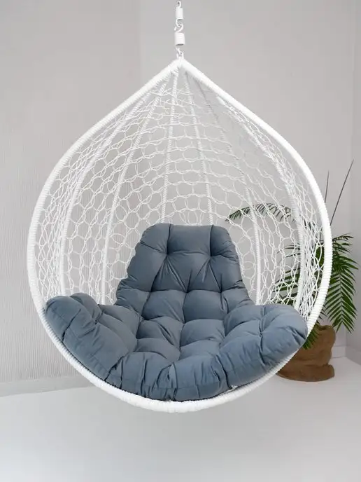 Everena Подушка для садовых качелей Trapeze, голубой, фото 6