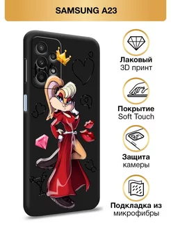 Чехол на Samsung A23 / Самсунг А23 Soft Touch с принтом Samsung 103540557 купить за 517 ₽ в интернет-магазине Wildberries