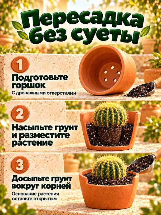 Сила Суздаля Грунт для кактусов и суккулентов готовый 10 литров, вариант, фото 6