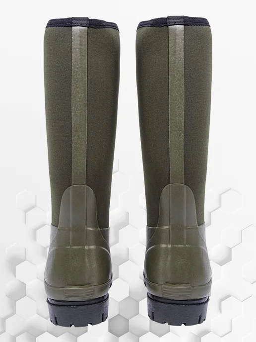 REMINGTON synergy world Сапоги резиновые Remington Men Tall Rubber Boots, зеленый, фото 7