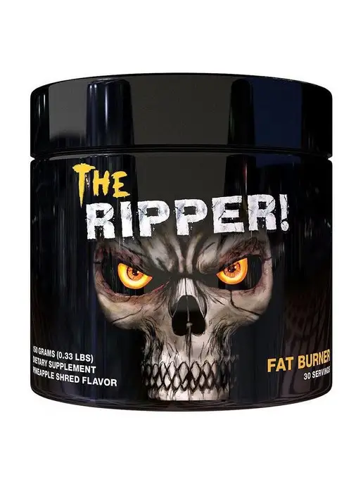 JNX Sports Жиросжигатель Зе Риппер, The Ripper, 150 г - Кусочки ананаса, 150 г
