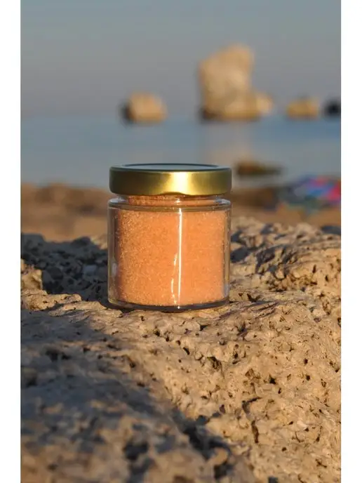 ЭКО КАРОТИН Розовая Морская Соль с Бета-Каротином (высший сорт банка), розовый, фото 3