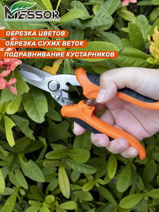 Messor Ножницы садовые для цветов, желтый, фото 3