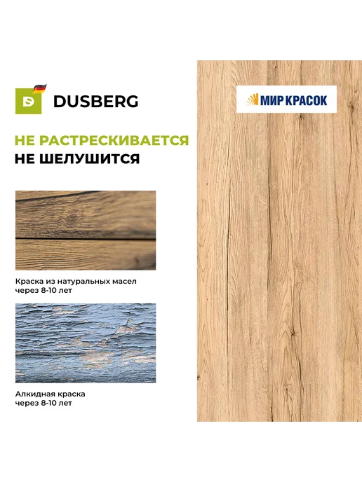 Dusberg Масло для столешниц 2510, бесцветное 0.375л, 375 мл, фото 5