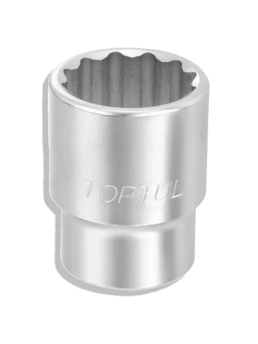 TOPTUL Головка торцевая 32 мм на 1 2" двенадцатигранная, 32