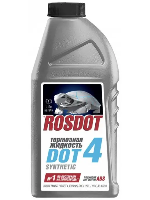 ROSDOT Жидкость тормозная РосДот-4 Тосол, вариант, фото 3
