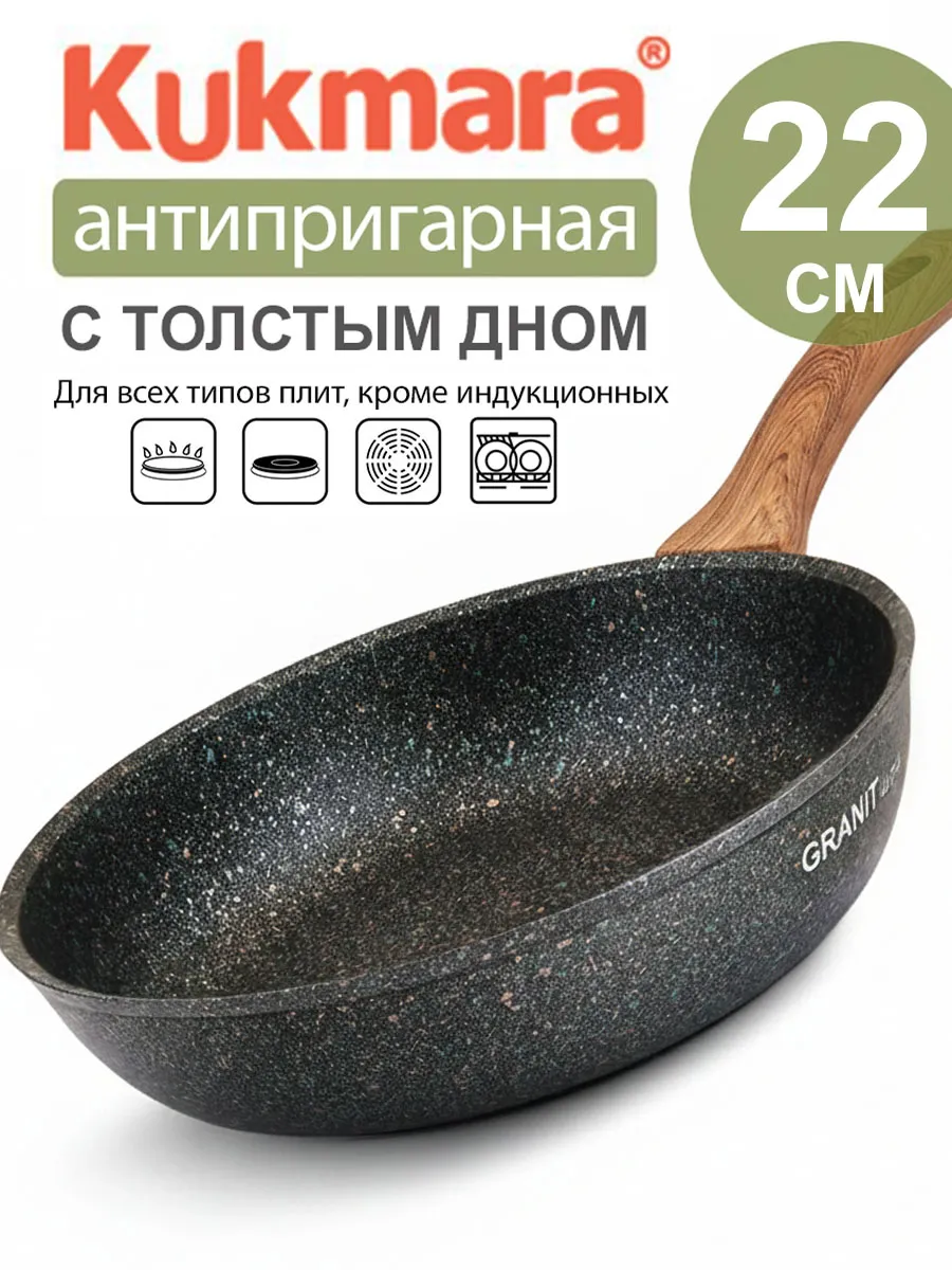 Сковорода антипригарная 22 см