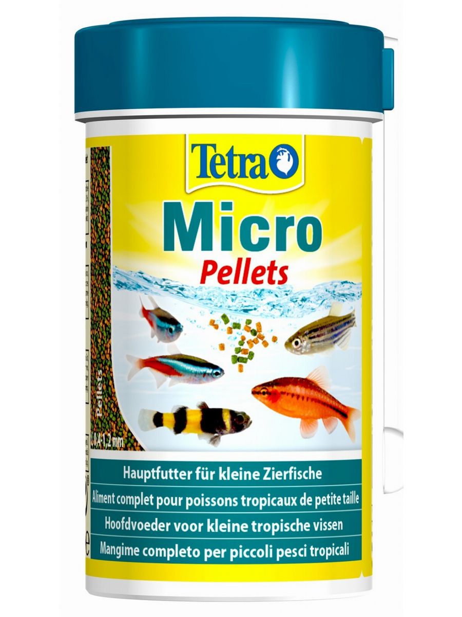 tetra micro pellets, универсальный корм для рыбок тетра, корма для рыб тетра описание, корм тетра шарики