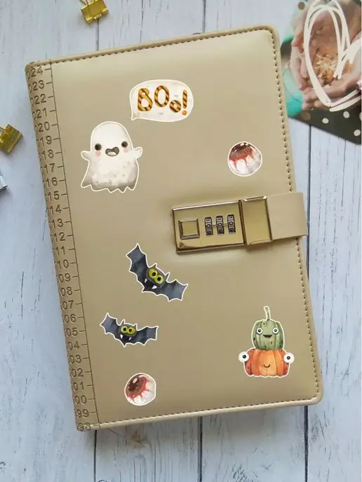 Lisadecor Хеллоуин декор,Halloween тыква,наклейки, черный, фото 5