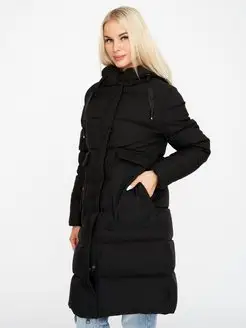 Куртка зимняя длинная с капюшоном Rus-opt 103857607 купить за 1 101 ₽ в интернет-магазине Wildberries