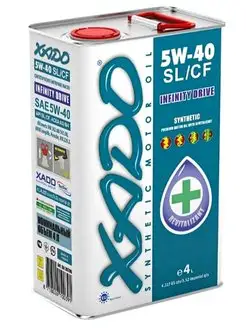 5W-40 Xado SL CF 4л ХАДО 103913985 купить за 4 205 ₽ в интернет-магазине Wildberries