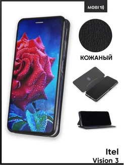 Стильный чехол-книга для Itel Vision 3 Mobi711 104026980 купить за 344 ₽ в интернет-магазине Wildberries