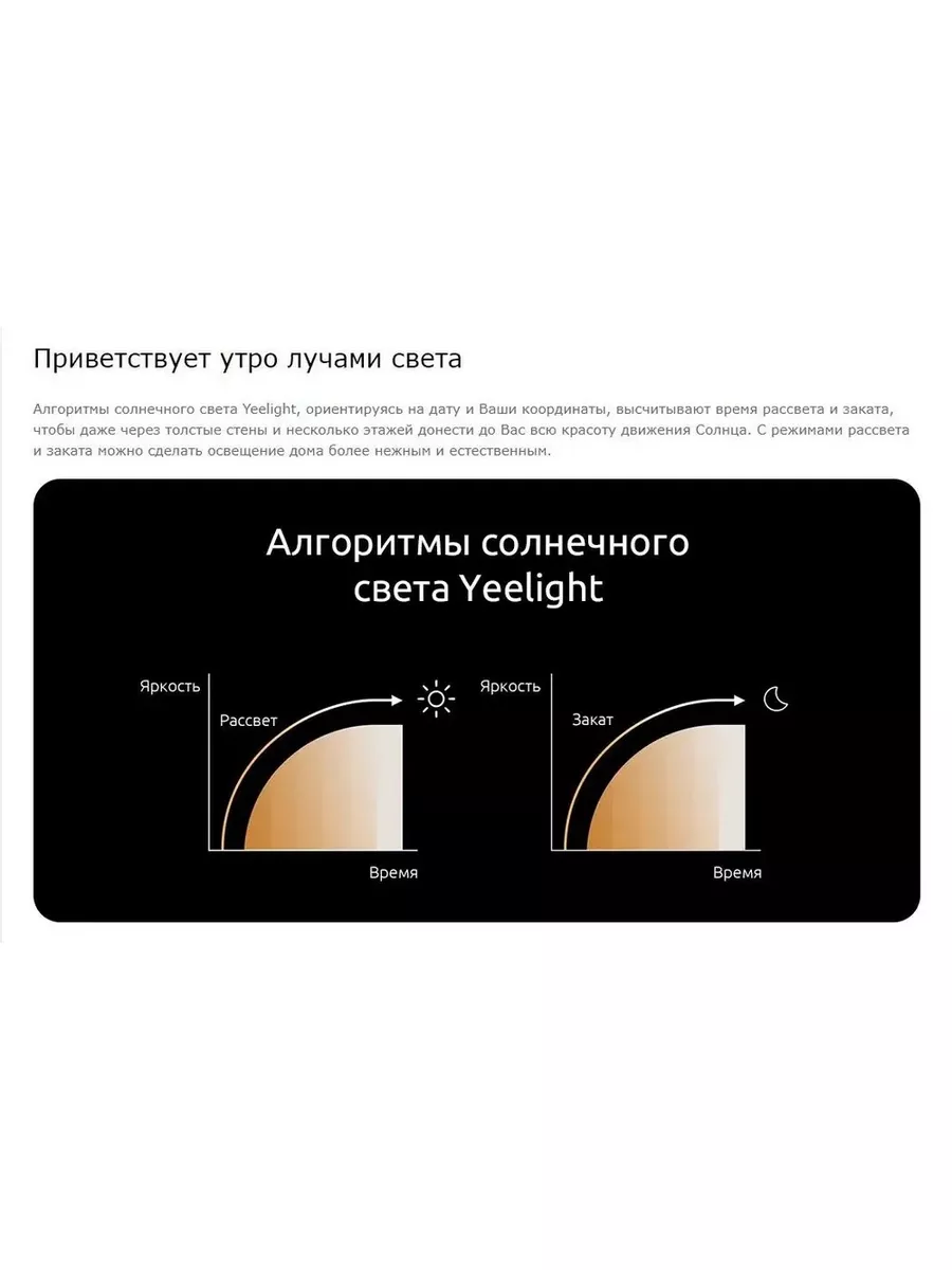 Умный потолочный светильник, 55 см Yeelight 104035178 купить за 7 561 ₽ в  интернет-магазине Wildberries