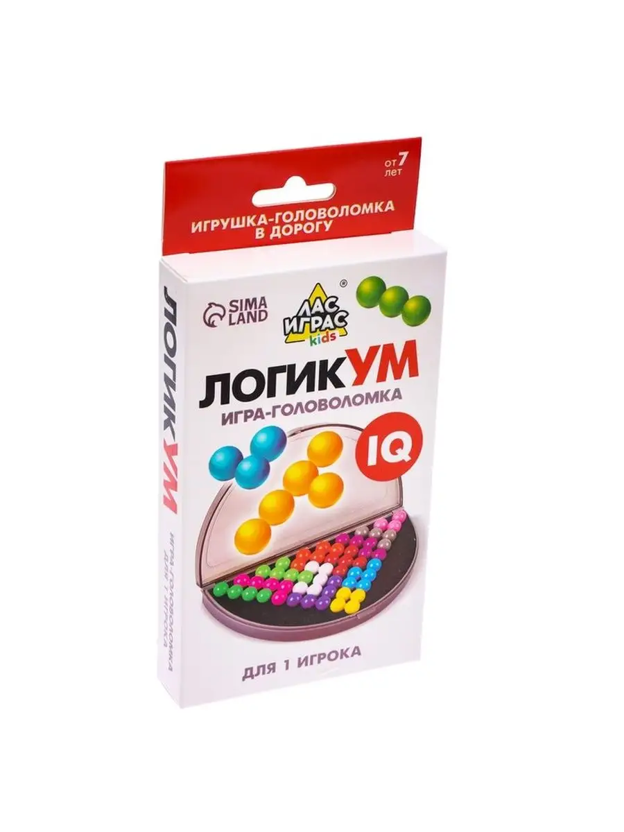 Игра-головоломка «ЛогикУМ», 105 заданий ЛАС ИГРАС 104093104 купить за 301 ₽  в интернет-магазине Wildberries