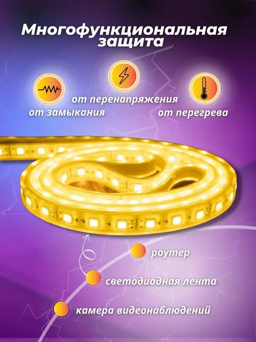 Dipolizz Блок питания 12v 2a, черный, фото 3